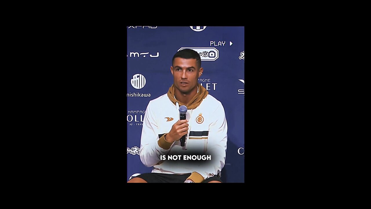 Ronaldos Message To Young Kids