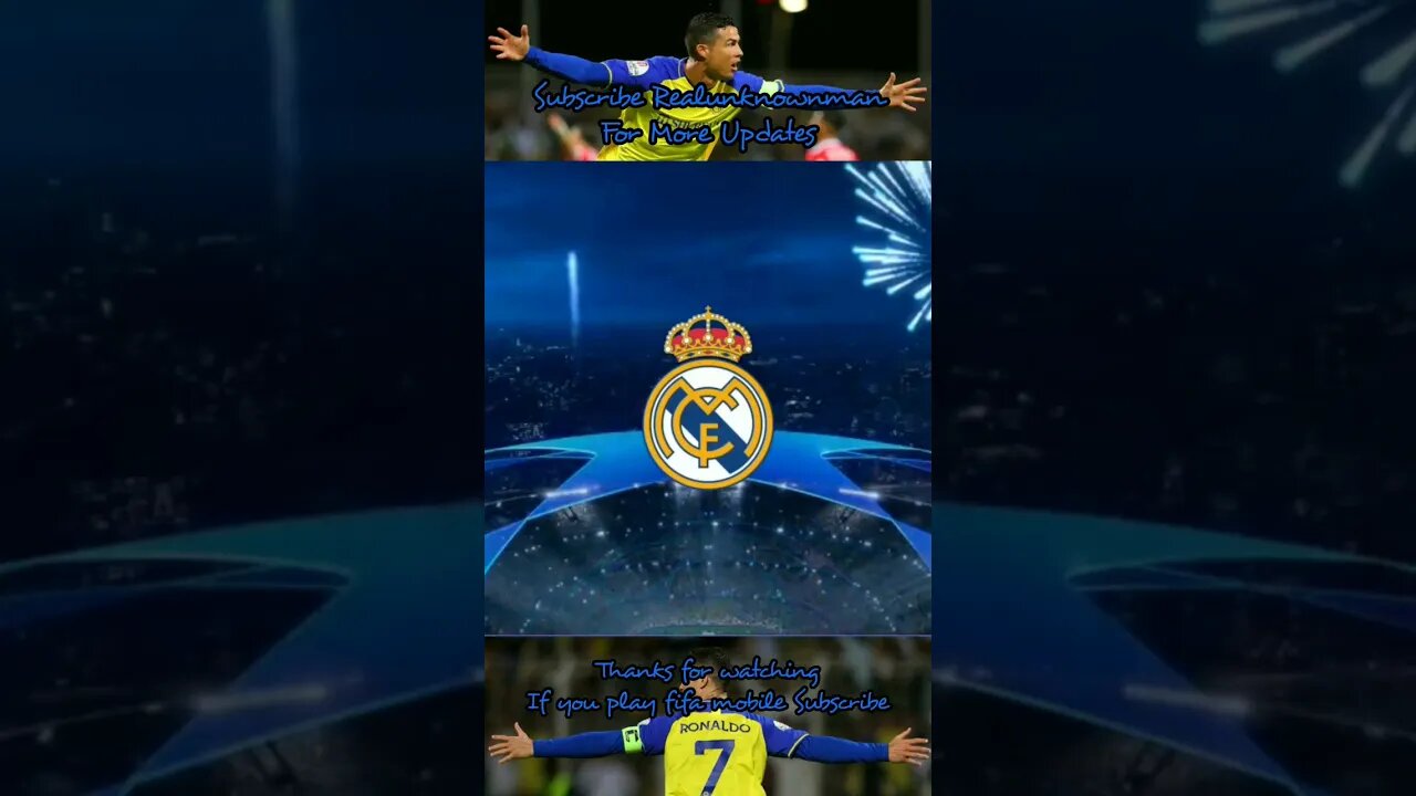 UCL REAL MADRID'S PLAYER IN FIFA MOBILE #fifamobile #ucl #gaming