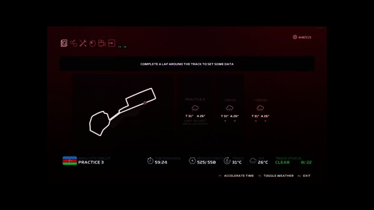 F1 2020 - Season 2 - Round 8 - Practise 3 (Baku)