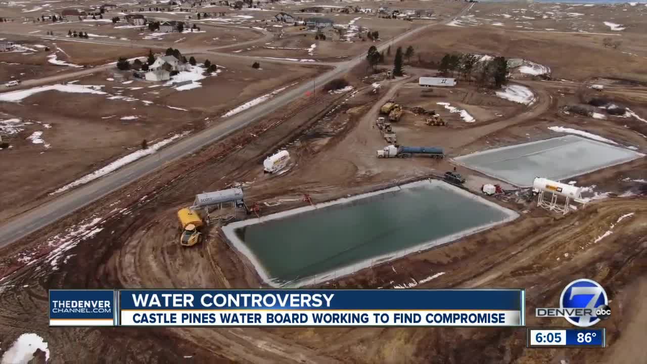 Compromise in the works in the Castle Pines water controversy