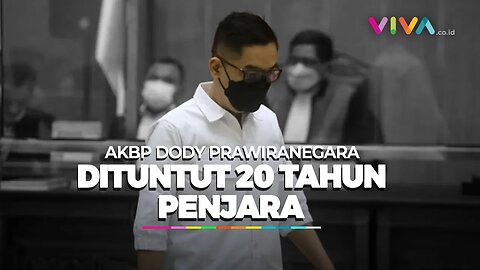 Terlibat Kasus Narkoba Teddy Minahasa, AKBP Dody Dituntut 20 Tahun Penjara