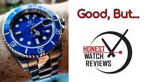 🤿 Steeldive SD1953 🤿 Rolex Submariner Homage Good, But 😬 Honest Watch Review #HWR