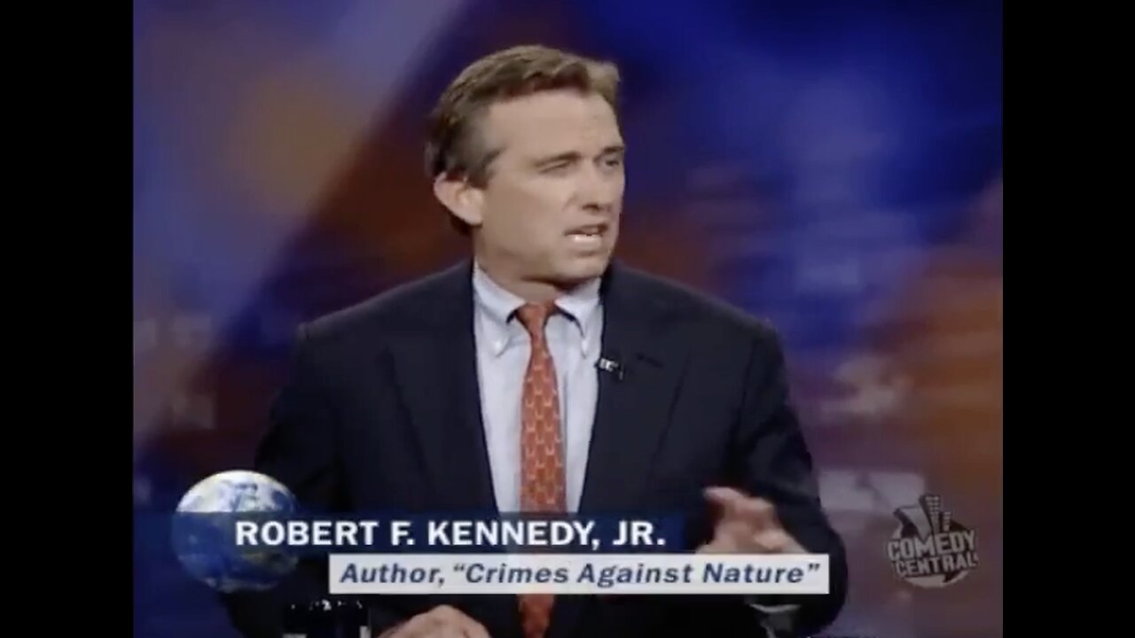 Jon Stewart Interviews RFK Jr. on Link Between Vaccines and Autism 2005