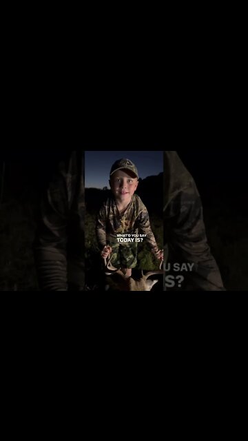 My Very FIRST Deer! (The Best Day Of MY LIFE!)