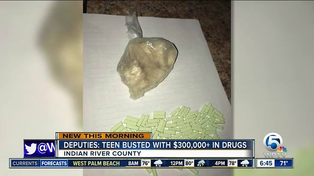 17-year-old girl found with $300K in drugs