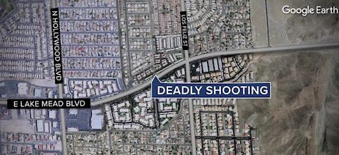 LVMPD investigates juvenile shooting yesterday