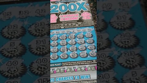 Winning Big on a $20 Scratch Off Ticket!!