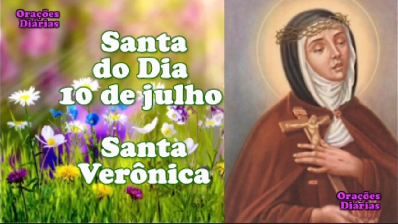 Santa do Dia 10 de julho, Santa Verônica