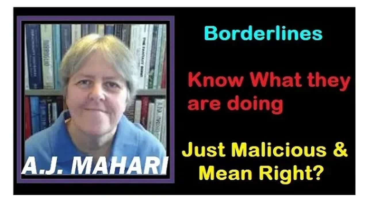 Borderlines Know What they are doing - Hurting You on Purpose Right? BPD Inside Out | AJ Mahari