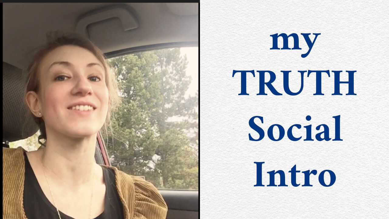 M. K. Casperson: My Truth Social Intro Video