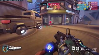 our baptiste wasnt healing anything at all