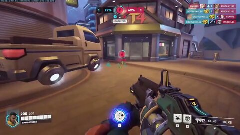 our baptiste wasnt healing anything at all