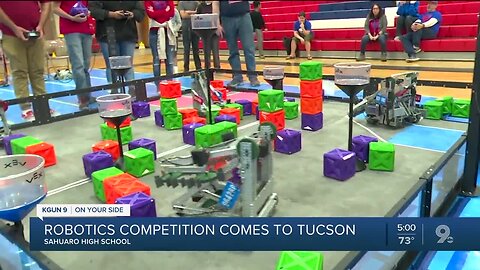Robotics competition come to Tucson