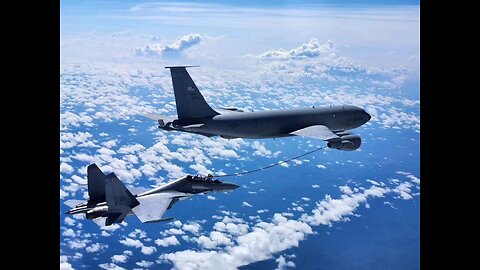 U.S. KC-135 refuels Royal Malaysian Air Force Sukhoi Su-30MKM fighters in historic first