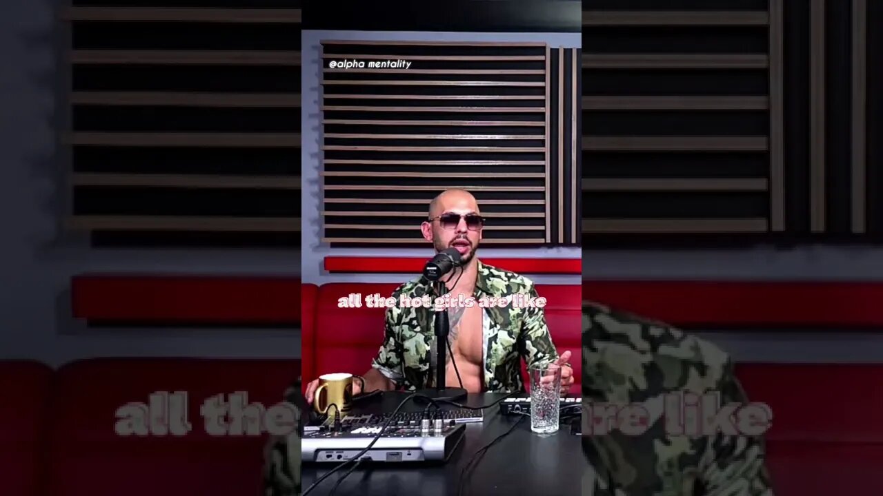 Andrew Tate on why hot chicks LOVE him👁️🗨️🤔#shorts #viral #fyp #andrewtate #motivation