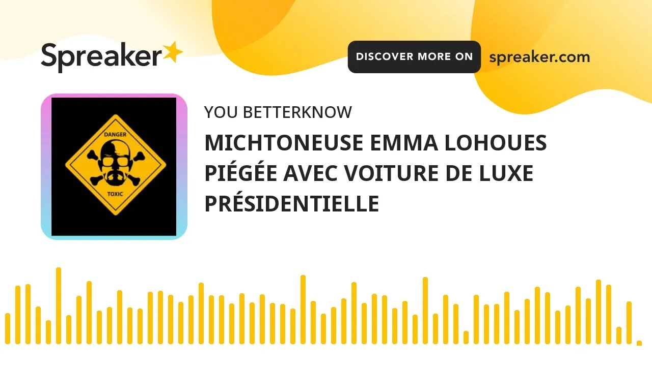 MICHTONEUSE EMMA LOHOUES PIÉGÉE AVEC VOITURE DE LUXE PRÉSIDENTIELLE