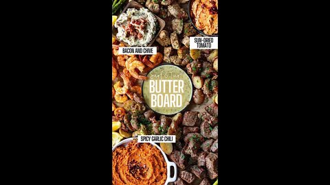 How to Make a Surf and Turf Butter Board