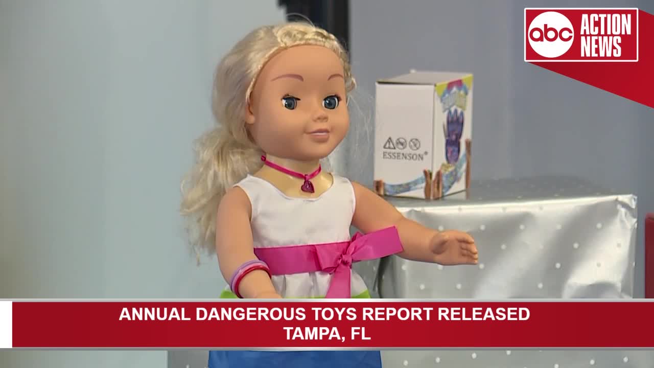 Annual dangerous toy report warns of toxic chemicals, hidden hazards | Press Conference