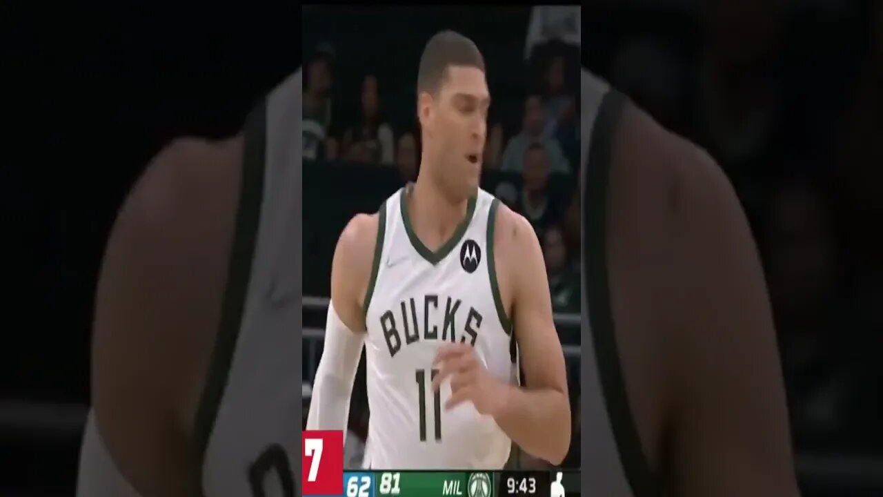 NBA 2022 top 10 SLAM DUNK (TOP 7 Brook Lopez)