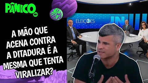 Guga Noblat: 'MENÇÕES SOBRE BOLSONARO NO JORNAL NACIONAL SÃO SEMELHANTES A SEUS ÍNDICES ELEITORAIS'