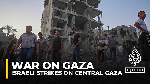 Israeli air raids continue to pound central Gaza and the eastern part of Khan Younis| CN