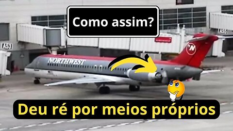 Avião Dando Ré Por Meios Próprios - É Possível Isso ? #aviação #avião