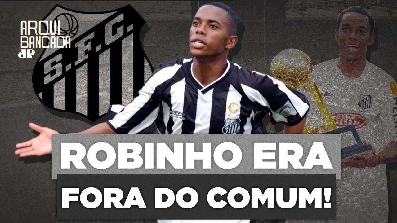 ELE HUMILHAVA! Relembre quando ROBINHO fez lembrar PELÉ no Santos!