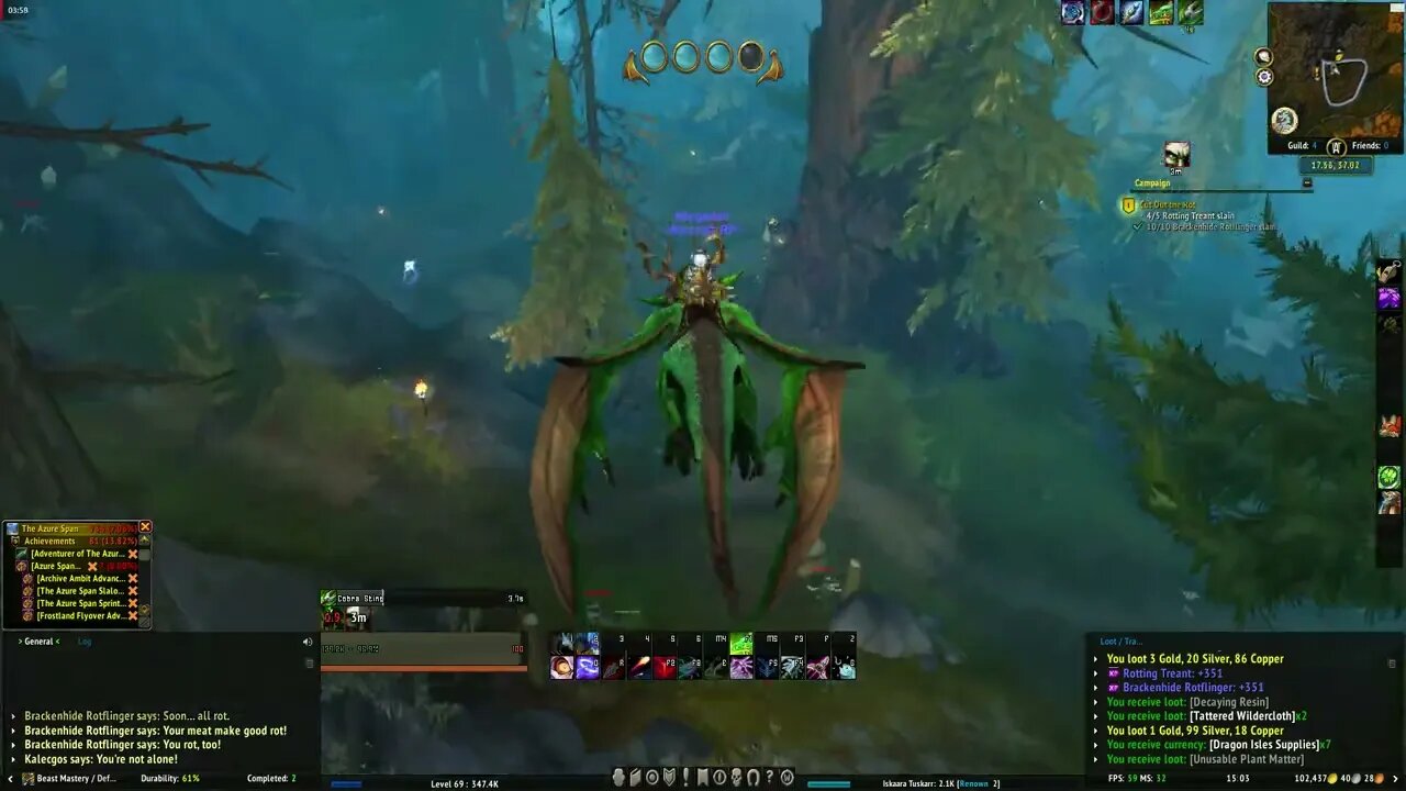 World of Warcraft Dragonflight Cut Out the Rot