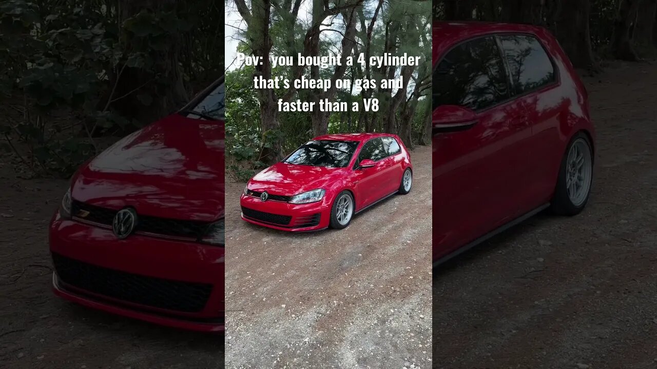 why a 4 cylinder is BETTER than a V8 🤷🏻‍♂️ #shorts