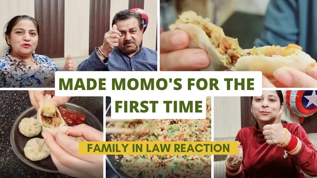 I Made MoMo🥟 First Time | FAMILY IN LAW REACTION | Lần đầu làm há cảo nhà chồng Ấn Độ khen ngon