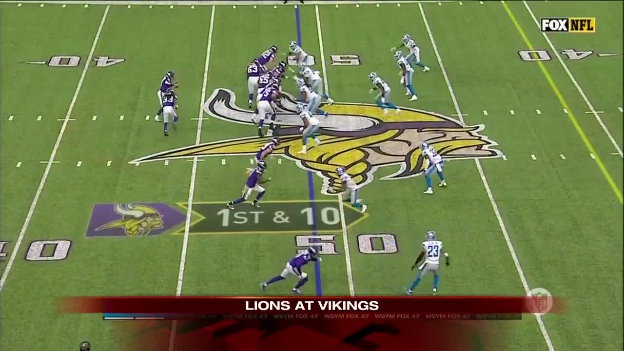 Matthew Stafford sacked 10 times in Lions loss to Vikings