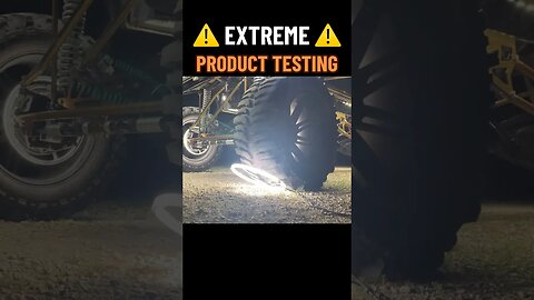 EXTREME DURABILITY TEST ⚠️ (Wheel Lights) #liftedtrucks