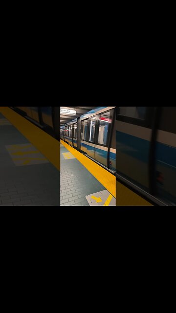 Breathtaking Montreal Metro #metro #montrealmetro #viralvideo