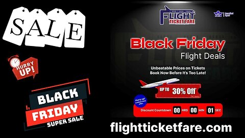 🚨BLACK FRIDAY FLASH SALE!🚨On Flight Ticket Fare #cheapflights #internationalflight #exclusiveflights