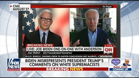 Charlottesville BIG LIE with Biden and Trump version 1