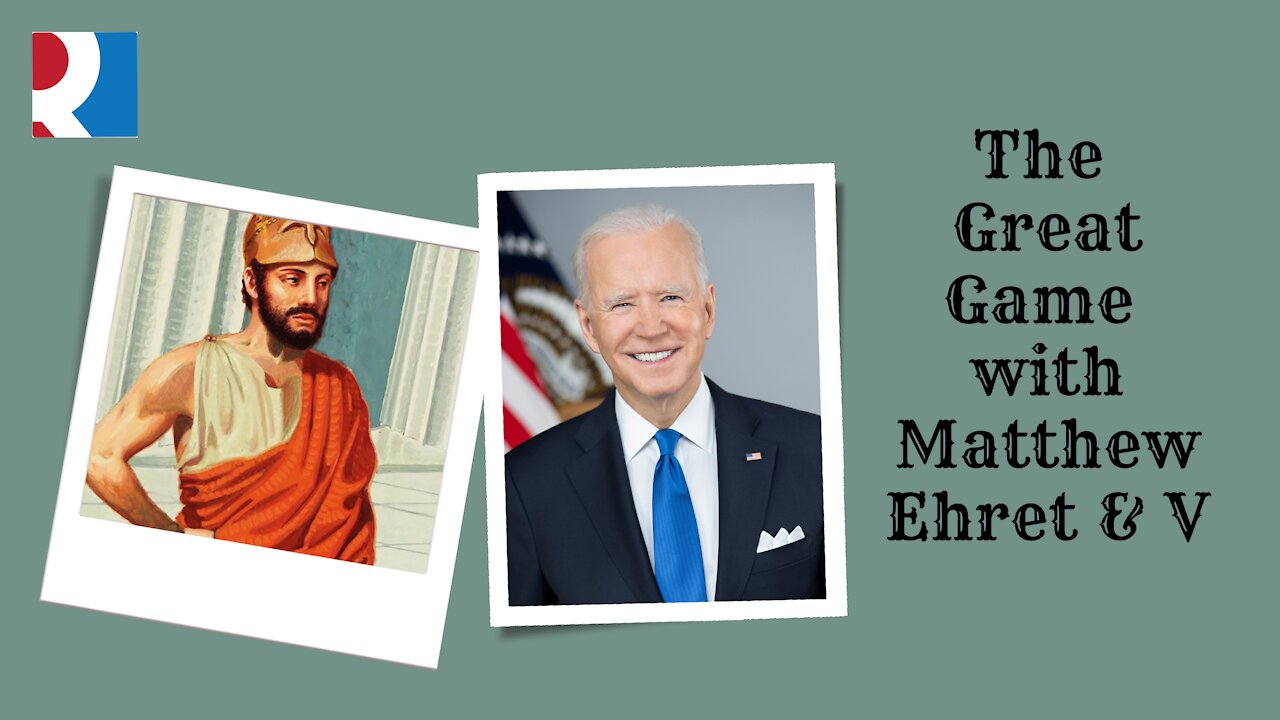 The Great Game with Matthew Ehret & V - The Fascist Use of Democracy From Pericles to Biden