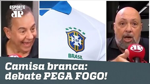 "A AMARELINHA é HORRÍVEL!" Seleção retoma camisa branca, e debate PEGA FOGO!