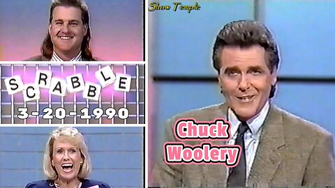 Chuck Woolery | Scrabble (1990) | Janet, Terry, Tiracia, Tommy | Game Show