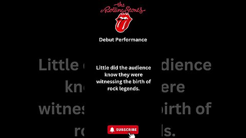 Unforgettable Debut: The Rolling Stones Rock the Stage #shorts #rollingstones #rocknroll