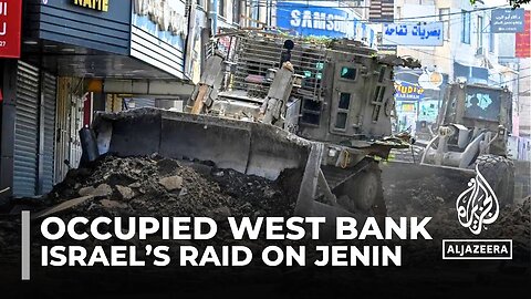 Israeli forces destroy 70% of Jenin's roads in the occupied West Bank