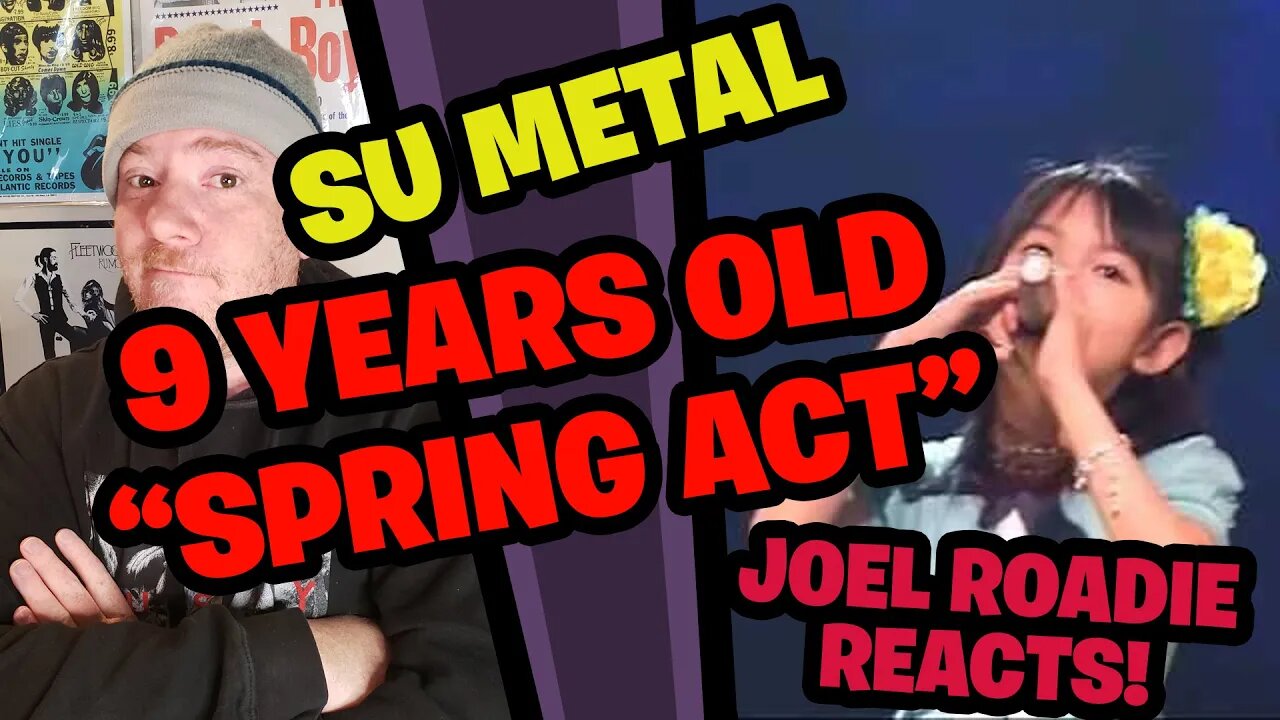 Suzuka Nakamoto AKA Su Metal - "Spring Act" 9 years old! -Roadie Reacts