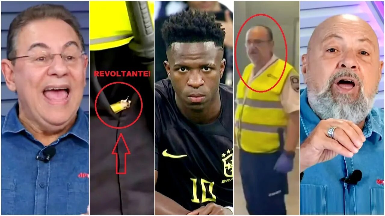 QUE ABSURDO! É CRIMINOSO! OLHA o que ACONTECEU no jogo da Seleção hoje! RACISMO com AMIGO de Vini!