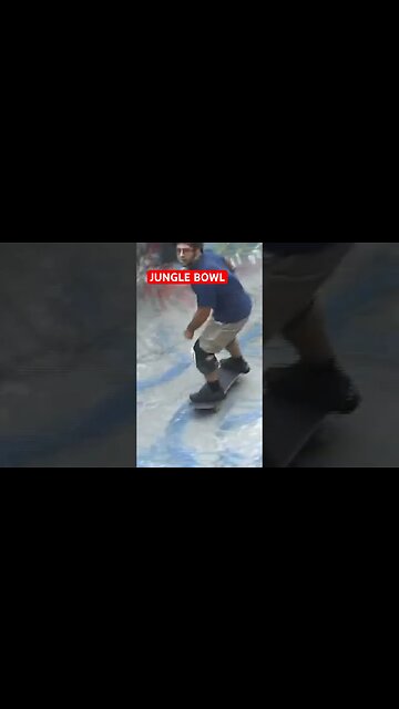 Frontside Air In Gnarly Secret LA Pool: Jungle Bowl