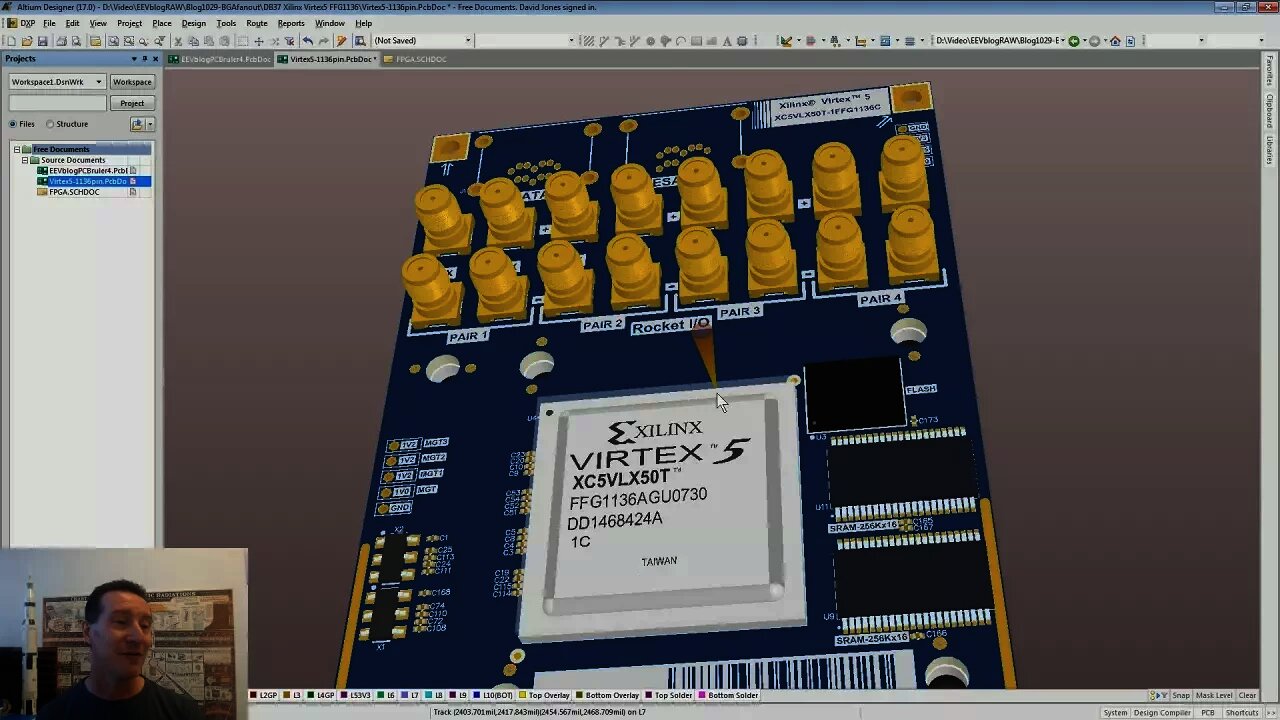 EEVblog #1029 - BGA PCB Fanout