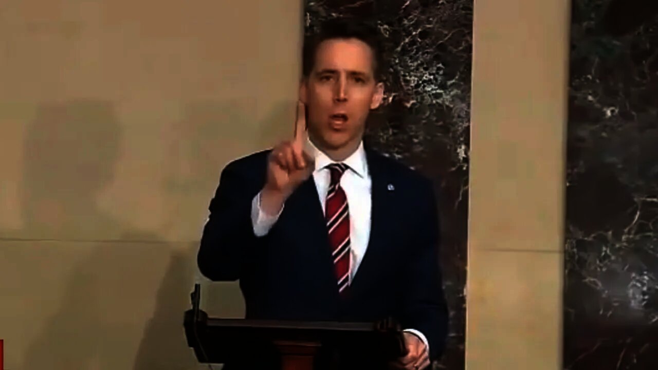 WHAT A DISASTER: Hawley CALLS OUT Schumer for Accusing Republicans of his own Failures!