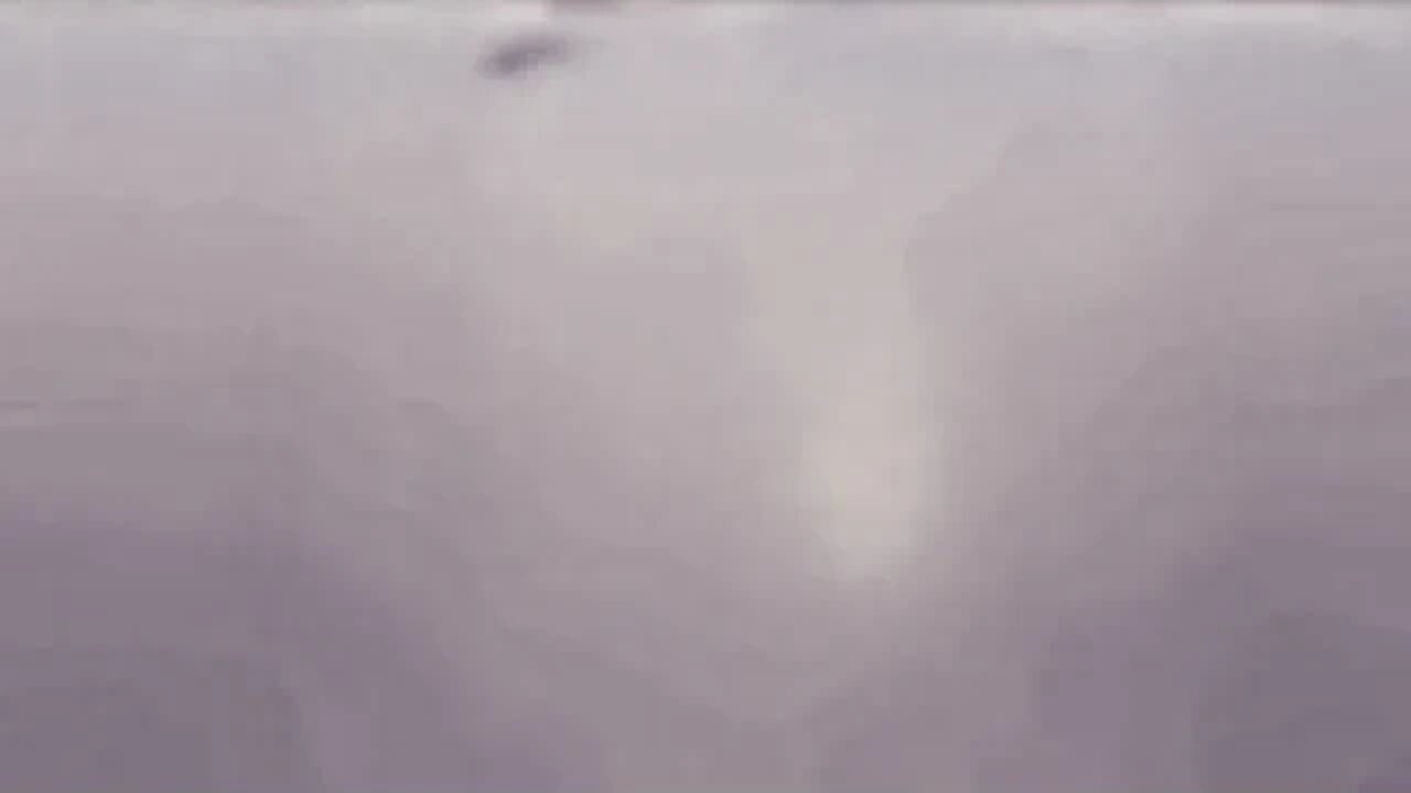 Unknown object flys across