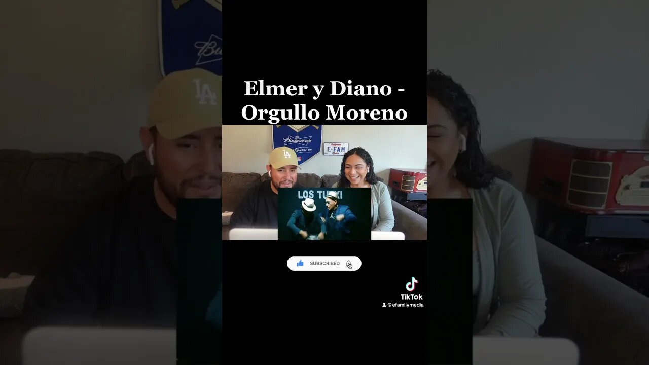 ELMER Y DIANO - ORGULLO MORENO (eFamily Reaction!)