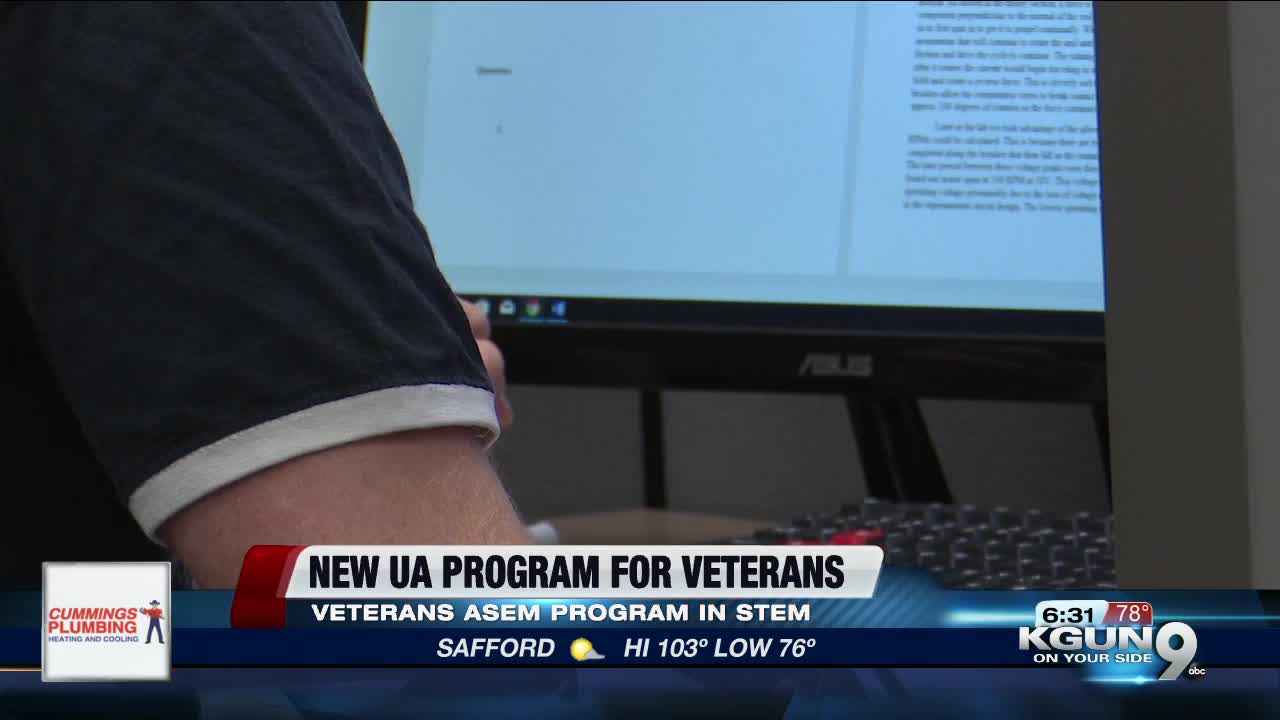 UA new stem veterans program