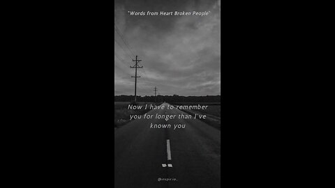 Lines from Broken heart's