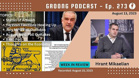 Hrant Mikaelian - Artsakh | Yerevan Elections | Polls in Yerevan and Baku | Ep 273 - Aug 13, 2023